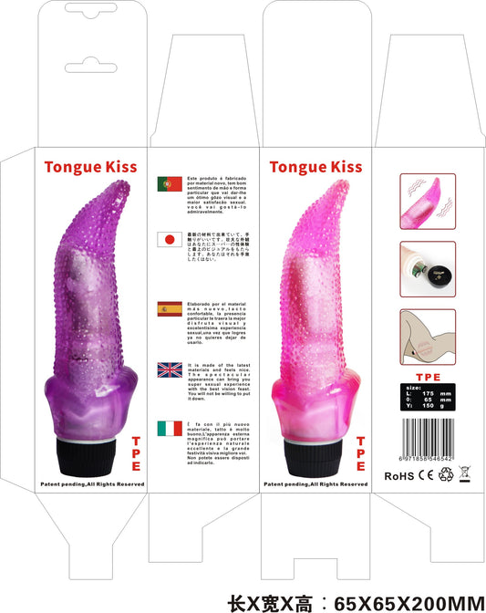 Dildo Vibrador Lengua VB013
